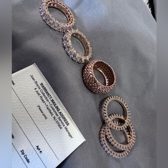 Stunning lot of rings by Joan Boyce - Picture 7 of 7